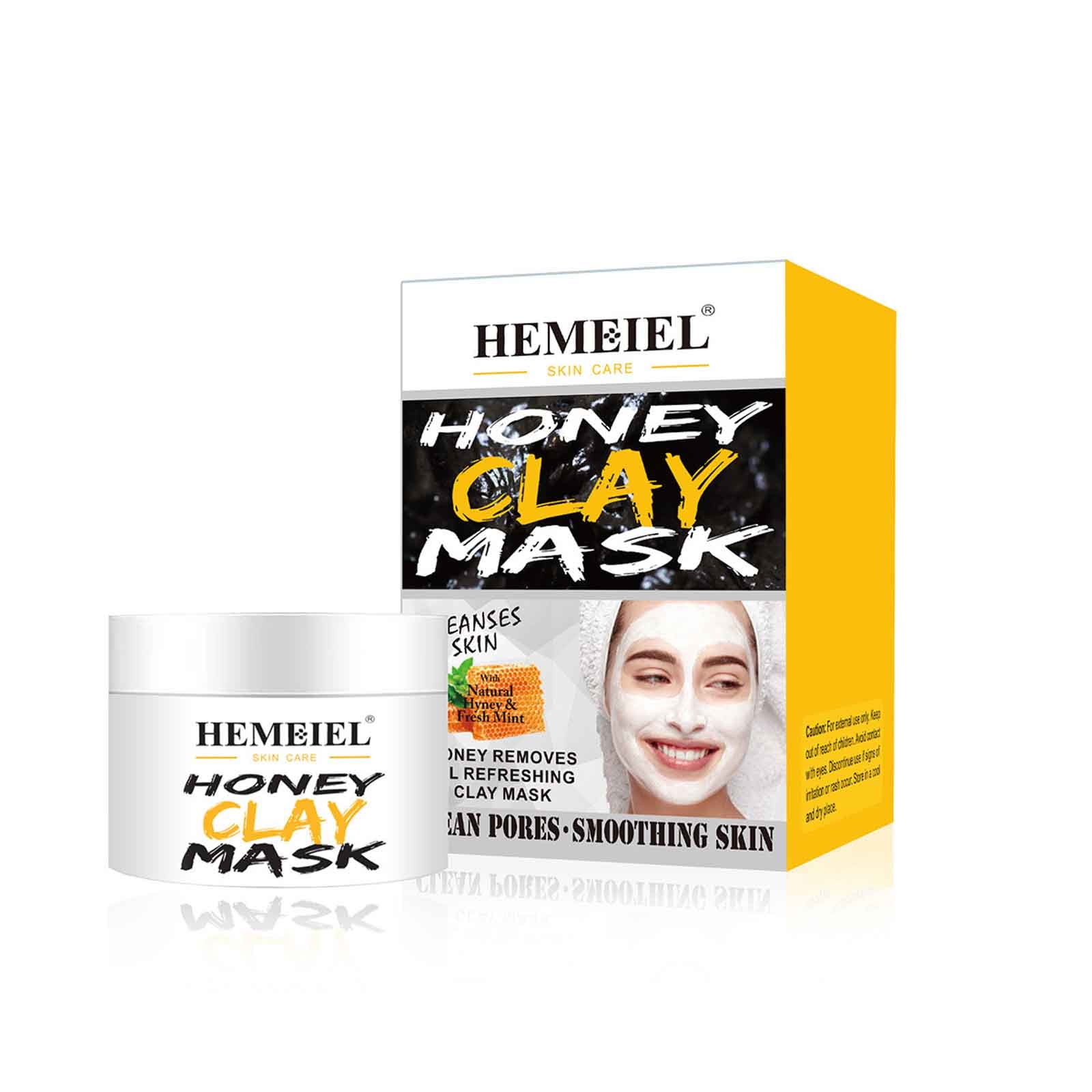 Beessbest The Volcano Mud Honeys Facial Mud Film Daub Type Cleanses The