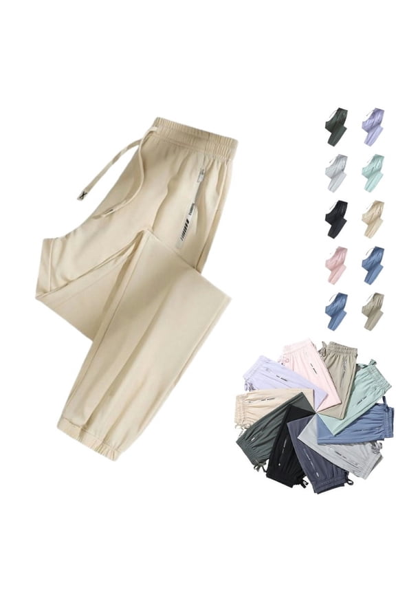 Pants for Women,Beeswan Stretch Active Breathable Pants for Women, Ideal for Workouts and Everyday Adventures Beige 5XL