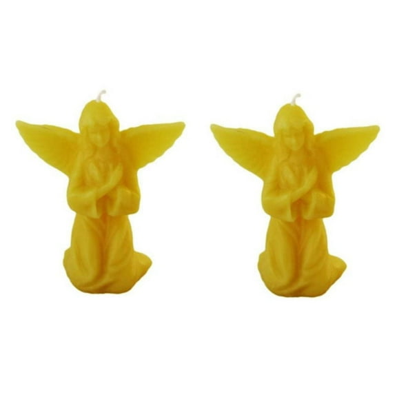 Beeswax Angel Candle Sets