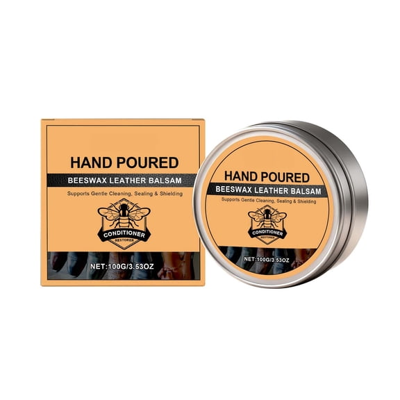 Beeswax Based Leather Conditioner And Protector Cream For Cleaning Sealing And Nourishing Leather Goods Enhances Shine And Softness Multi Purpose Use