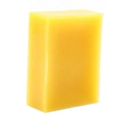 MUMQAQ Pure G9R6 Beeswax Block, Approx 30x40x14mm Yellow