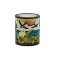thumbnail image 1 of Beeswax Hand Crafted Nature Inlay Pillar Candle - Medium, 1 of 2