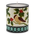 thumbnail image 1 of Beeswax Hand Crafted Nature Inlay Pillar Candle - Small, 1 of 1
