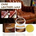 thumbnail image 1 of Beeswax Leather Conditioner Restorer Polish - Hand Poured British Beeswax Balsam CLEANS SEALS And PROTECTS Handcrafted In Wales UK Natural Leather Condit Of The Day, 1 of 9
