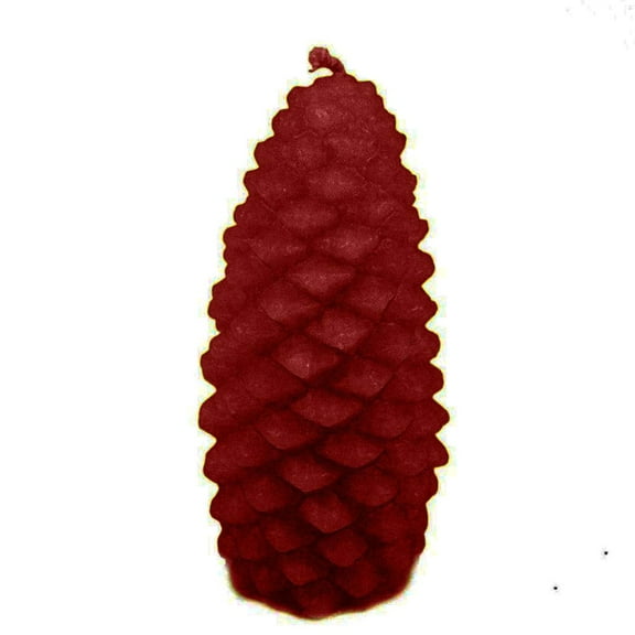 Beeswax Pinecone Candle Pairs - Multiple Sizes  Colors