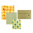 Beeswax Reusable Food Wraps Sustainable Plastic Free Food Storage