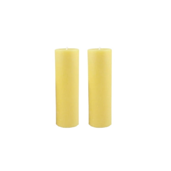 Beeswax Round Pillar Candle Sets