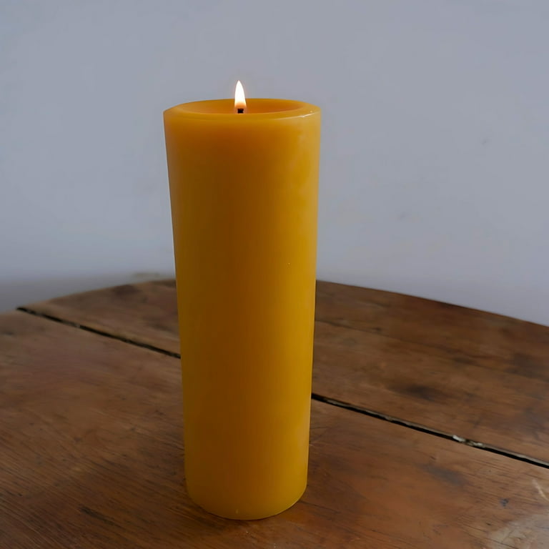 ★キャンドル　Beeswax RoundCandle ★ Beeswax Round Candle – Ontario Honey Creations