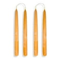 thumbnail image 1 of Beeswax Rounded Top Taper Candle - 2 Pair 7/8” Bundle, 1 of 9