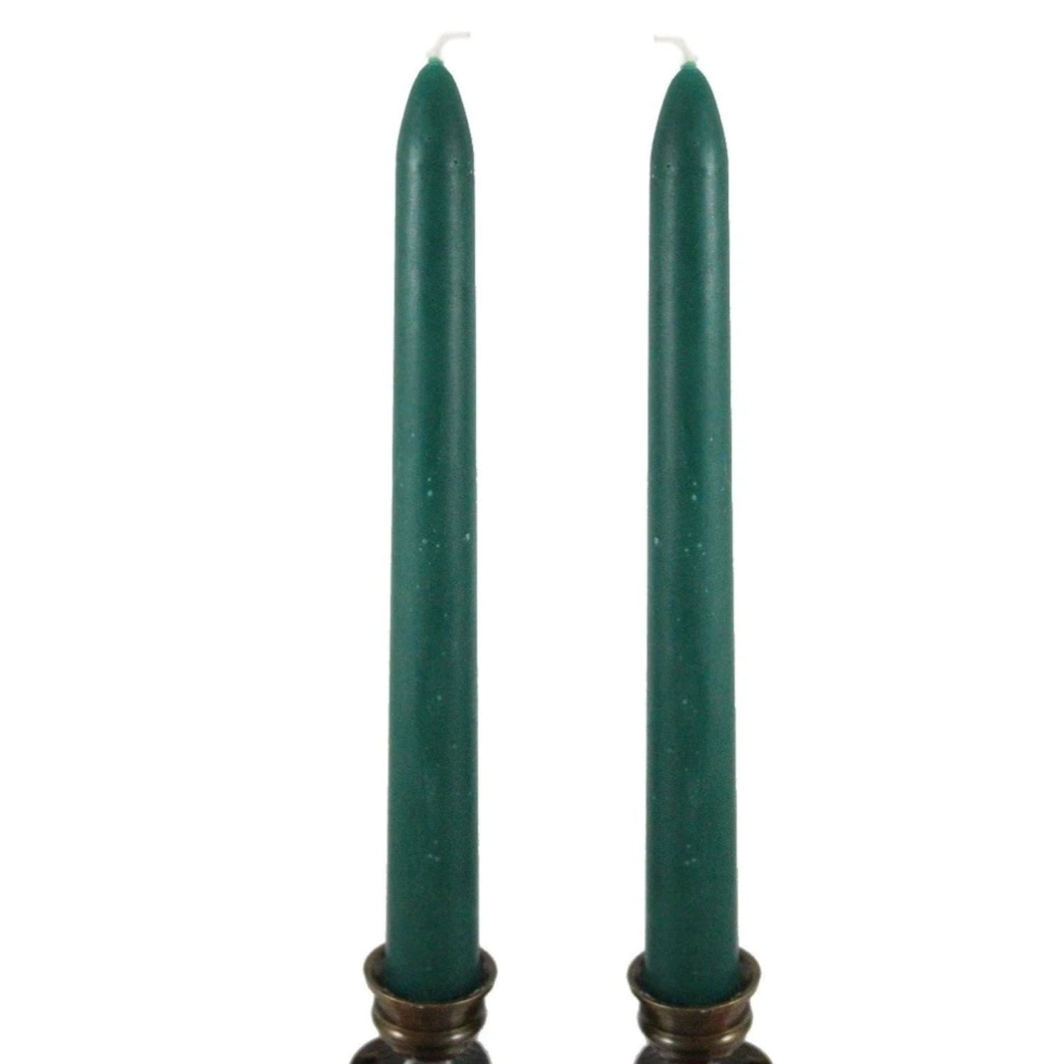 Double Spiral Beeswax Taper Candles - 7/8 x 12 - Pair - Crafted