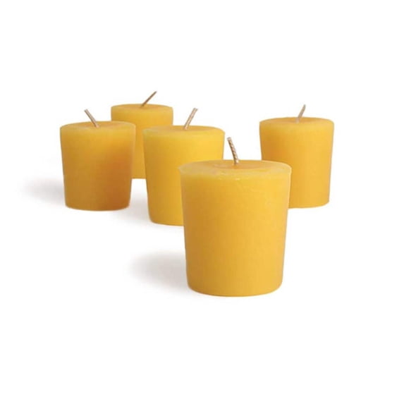 Beeswax Scented Votive Candle - Set of 3