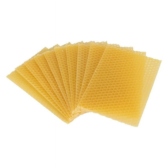 Beeswax Sheets 10Pcs Beeswax Foundation Sheets Wax Foundation