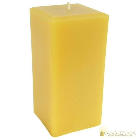 Beeswax Square Pillar Candle