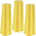thumbnail image 1 of Beeswax Tapered Star Pillar Candle Sets - 6 Point, 1 of 6
