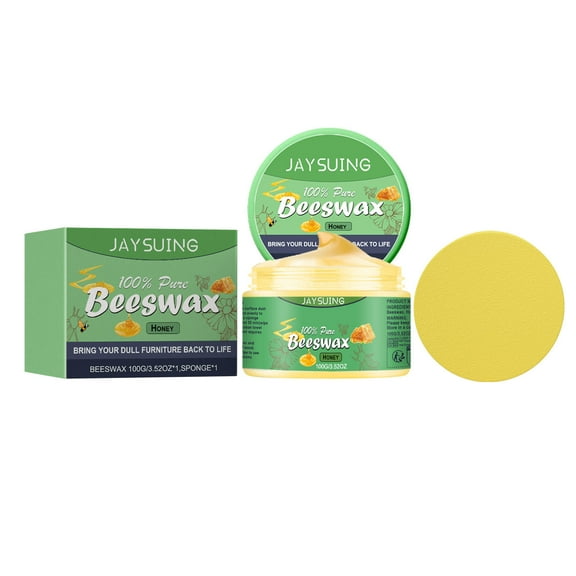 Beeswax Wood Polish & Conditioner,for Wood Furniture Polish, Wood Lubricant,Multi-Purpose Paste Wood Wax for Home,Restore & Maintain Wooden Slide