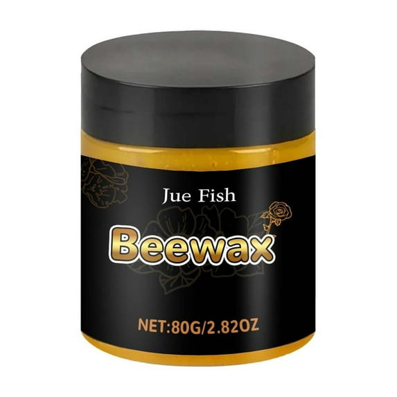 Beeswax Wood Polish - Natural Wood Finishing Wax for Protection and Shine - 80g Wood Care Solution