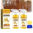 thumbnail image 1 of Beeswax Wood Polish Spray, 2026 Beeswax Essential Oil Wax, Bees Wax Furniture Polish & Cleaner for Living Rooms Kitchens Wood Furniture Floors(2PCS), 1 of 6