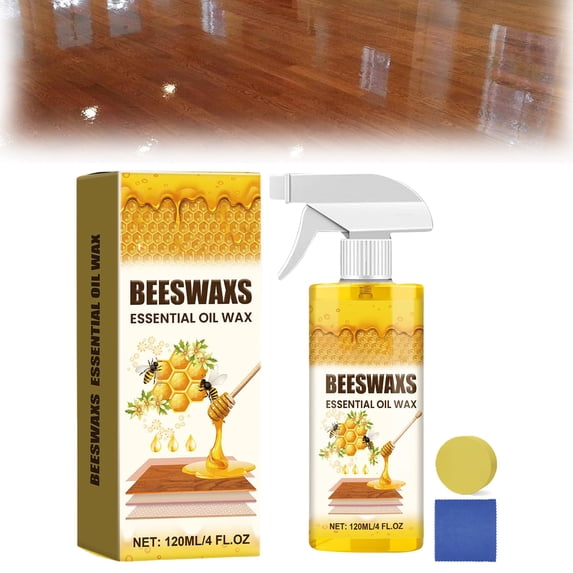Beeswax Wood Polish Spray — Essential Oil Wax for Wood Furniture & Floors(1pcs)