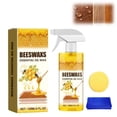 thumbnail image 1 of Beeswax Wood Polish Spray, Natural Beeswax & Essential Oil Wax for Wood Furniture Floors, Cleaner & Conditioner for Living Room Kitchen(1PC, Sponge and Towel), 1 of 7