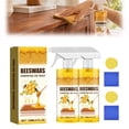 thumbnail image 1 of Beeswax Wood Polish Spray Natural Furniture Cleaner with Essential Oil Wax Restores Shine Removes Scuffs Protects Wood Surfaces for Furniture Tables Cabinets Floors (2PC), 1 of 7