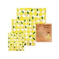 thumbnail image 1 of Beeswax Wraps For Food 3 Reusable Food Sheets For Fruits Vegetables Plastic Free Biodegradable, 1 of 4