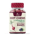 Beet Chews Extra Strength Beet Root Chewables with Grape Seed Extract