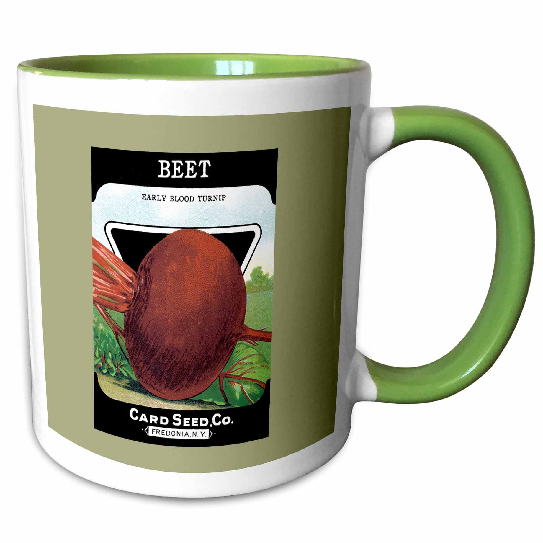 Beet Early Blood Turnip Seed Packet from Card Seed Company 11oz Two