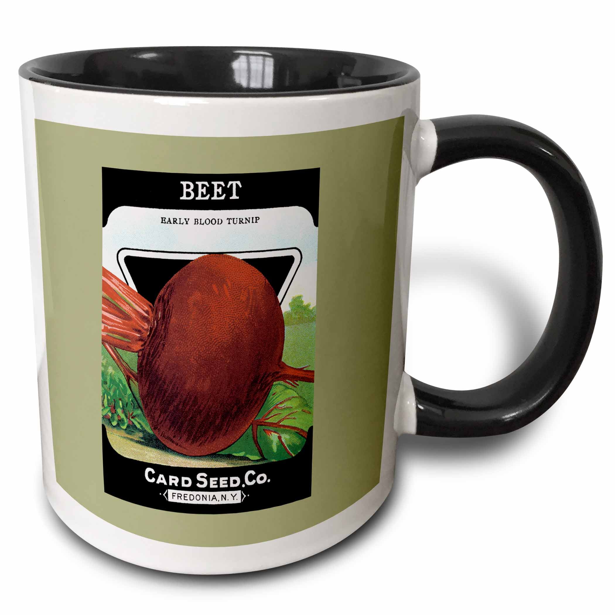 Beet Early Blood Turnip Seed Packet from Card Seed Company 15oz Two