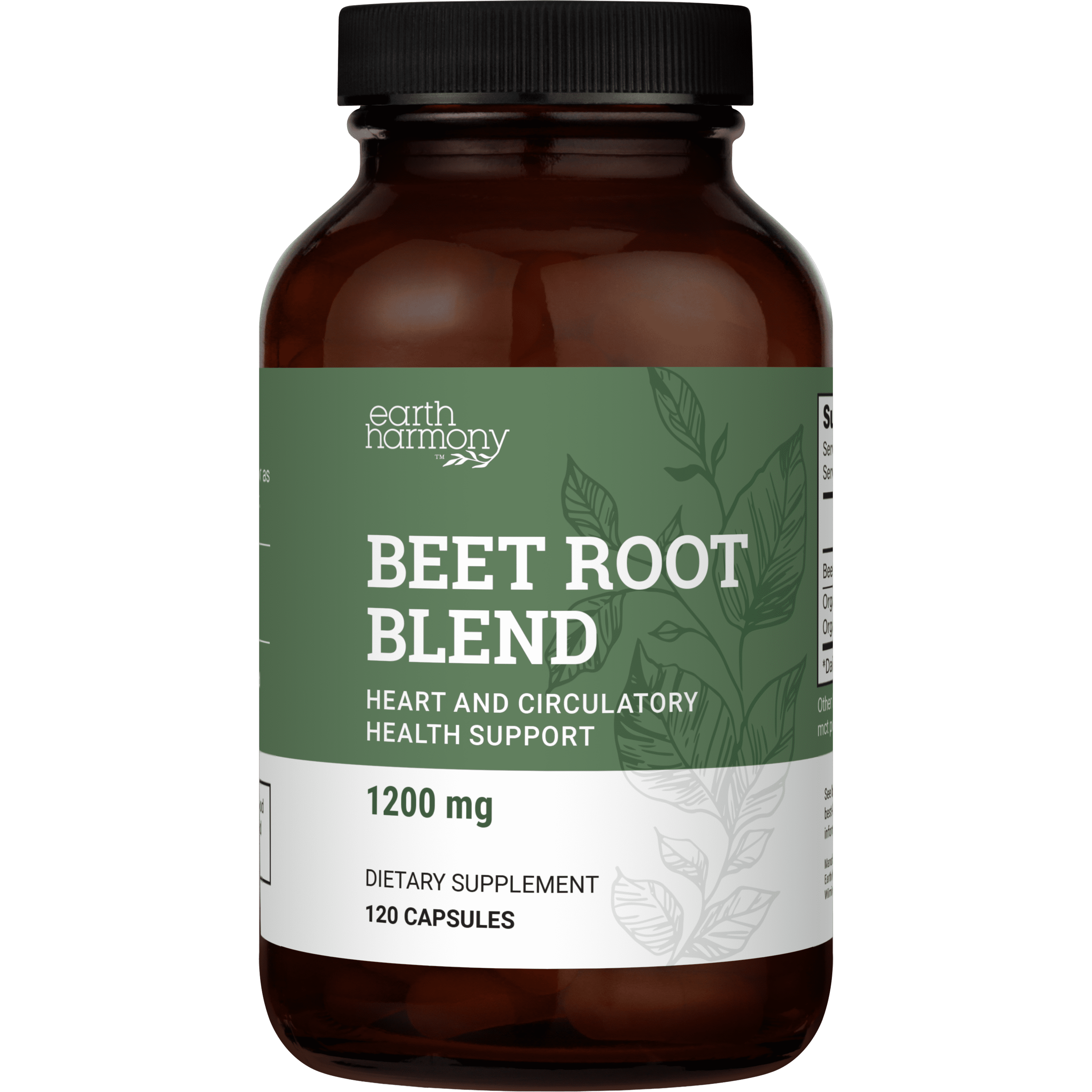 Beet Juice & Beet Root Powder Blend, Extra Strength 120 Capsules