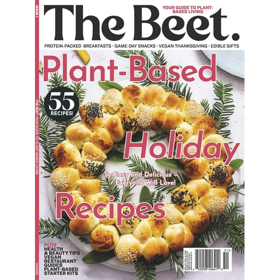 The Beet - Plant-Based Holiday Recipes: 55 Recipes, Protein-Packed Breakfast, Game-Day Snacks, Vegan Thanksgiving, Edible Gifts, Health  Beauty Tips, Vegan Restaurant Guide  Plant-Based Starter Kits