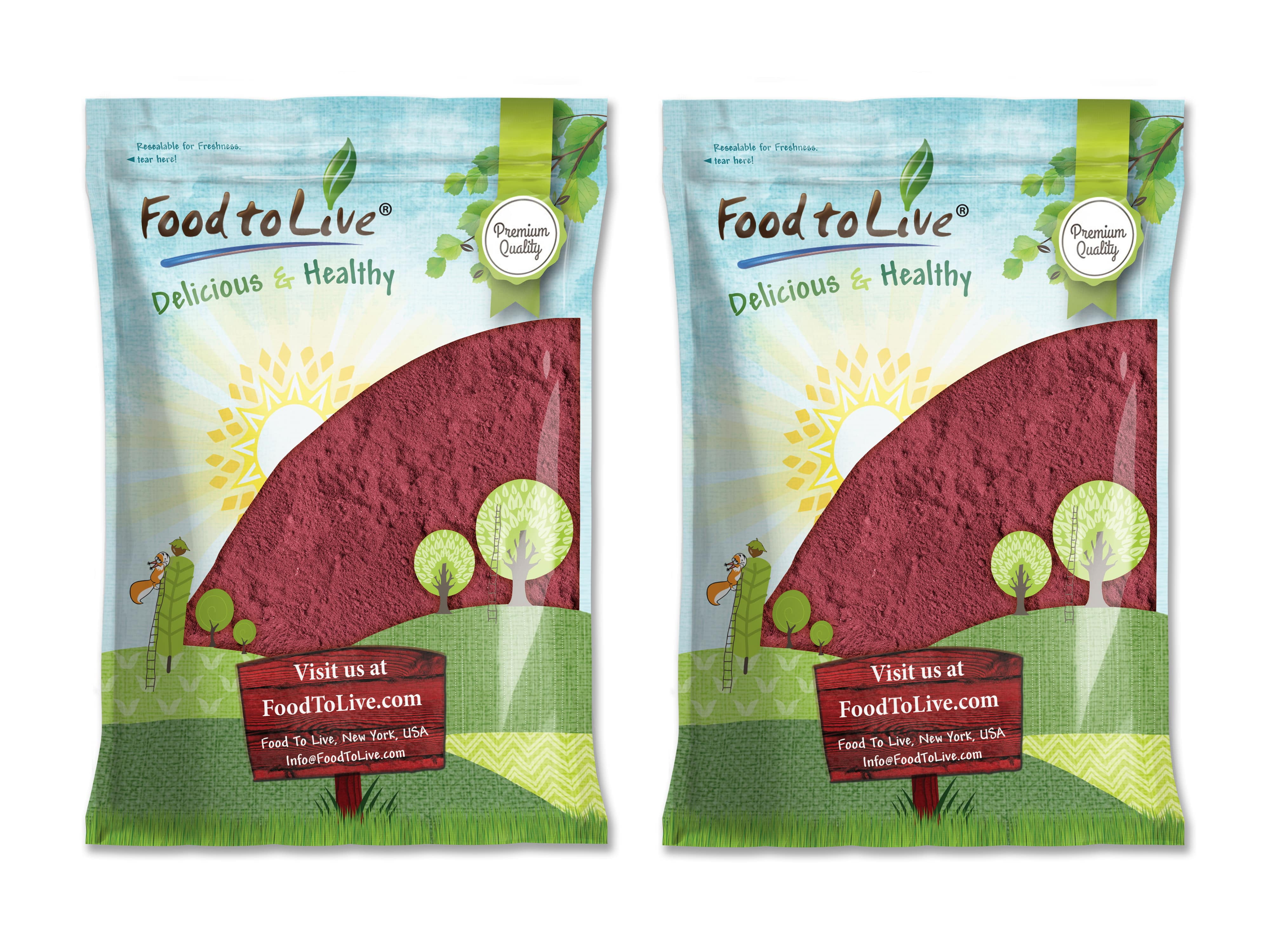 Beet Root Powder, 14 Pounds  Raw, Vegan, Kosher  by Food to Live