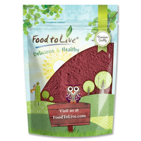 Beet Root Powder, 2 Pounds Raw, Vegan, Kosher by Food to Live