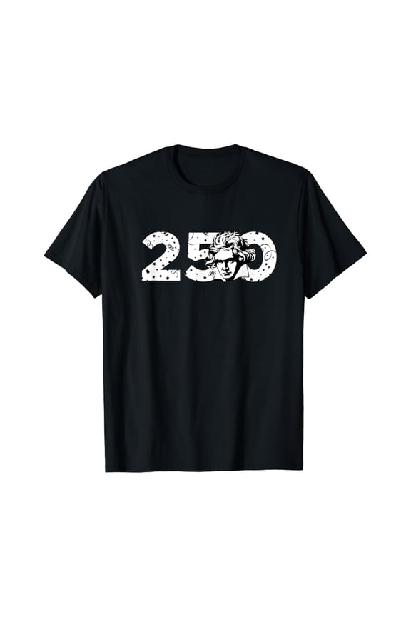 Beethoven 250 Birthday Commemorative Classical Music Legendary Composer T-Shirt