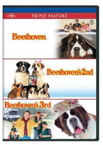 Beethoven / Beethoven's 2nd / Beethoven's 3rd (DVD), Universal Studios, Kids & Family - image 1 of 4