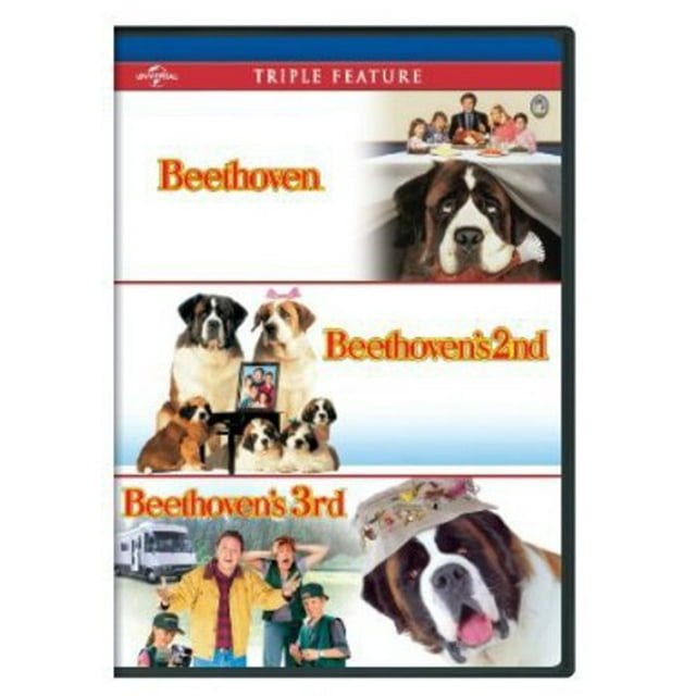 Beethoven / Beethoven's 2nd / Beethoven's 3rd (DVD), Universal Studios, Kids & Family