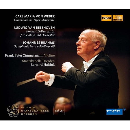 Beethoven / Brahms / Haitink / Zimermann / Haitink - Edition Staatskapelle Dresden: Carl Maria von Weber, Beethoven - Music & Performance - CD