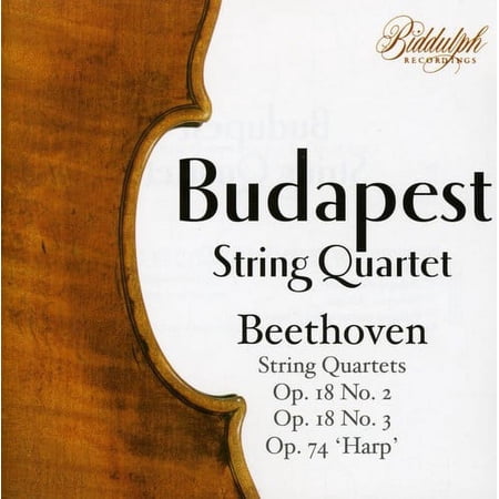 Beethoven / Budapest String Quartet - Beethoven Quartets 2 / 3 / 10 - CD