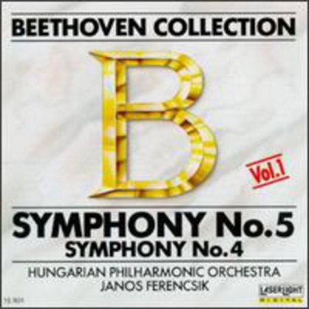 Beethoven Collection 1: Symphonies 5 & 4 Hungarian Philharmonic Audio CD