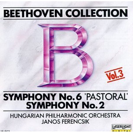 Beethoven Collection 3: Symphonies 2 & 6 Audio CD NEW