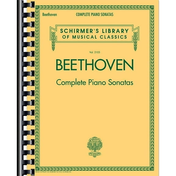 Complete Piano Sonatas - Beethoven Piano Book with All 32 Sonatas - Classical Piano Book That Includes Volumes 1 and 2 o, (Paperback)