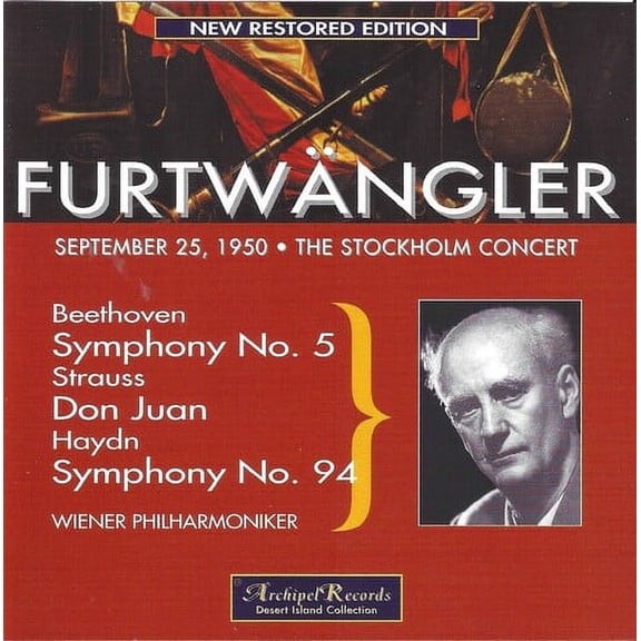 Beethoven / Furtwangler - Sym 5 + Strauss - Music & Performance - CD