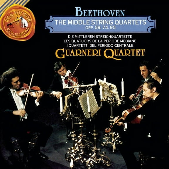 Beethoven / Guarneri Quartet - Middle String Quartets - Music & Performance - CD