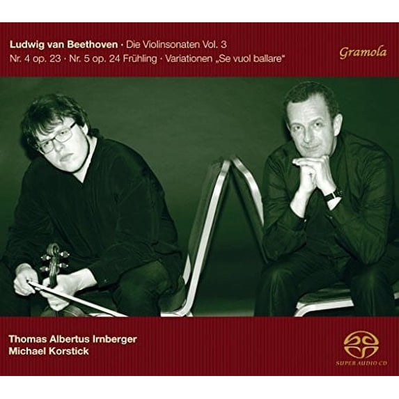 Beethoven / Irnberger / Korstick - Violin Sonatas 3 - Music & Performance - SACD
