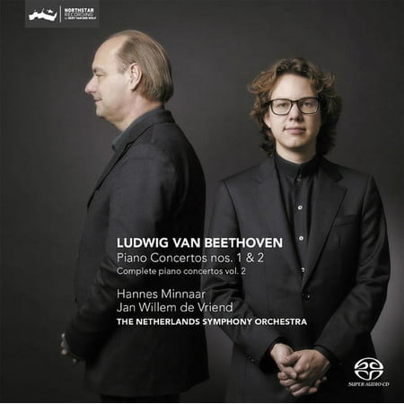 Beethoven / Minnaar - Piano Concertos 1 & 2 - Music & Performance - SACD