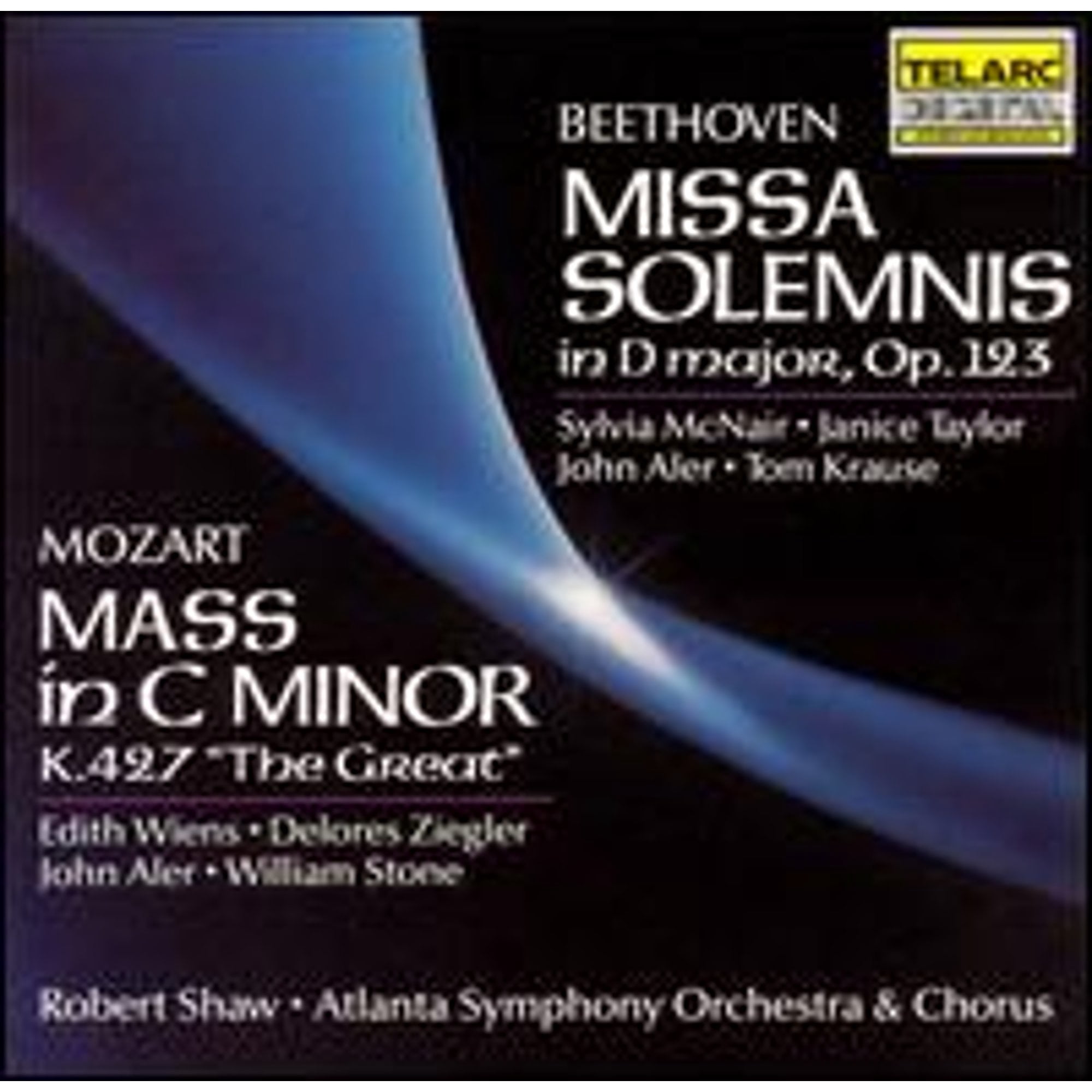 Pre-Owned Beethoven: Missa Solemnis in D major, Op. 123; Mozart: Mass C ...