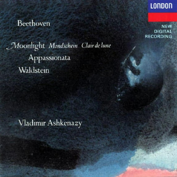 Beethoven: Moonlight = Mondschein = Clair De Lune, Appassionata, Waldstein - Vladimir Ashkenazy / Decca Audio CD 1990 / 425 838-2