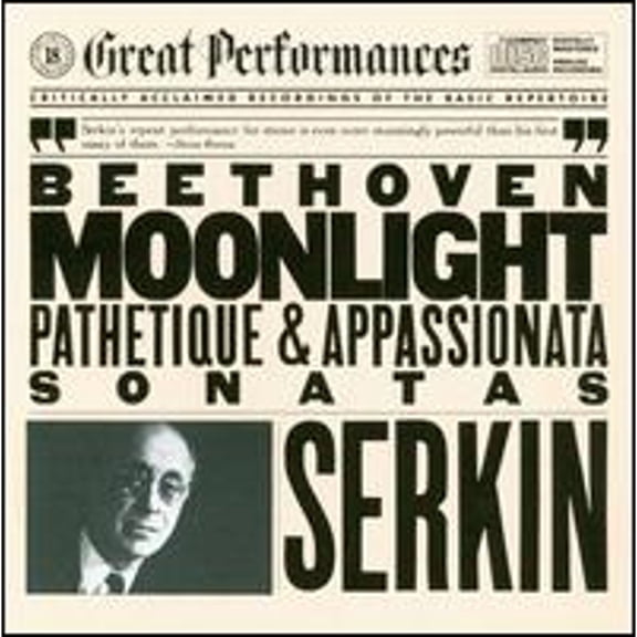 Pre-Owned Beethoven: Moonlight, Pathtique & Appassionata Sonatas (CD 0074643721929)