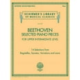 thumbnail image 1 of Beethoven: Selected Piano Pieces - Upper Intermediate Level - Schirmer's Library of Musical Classicsolume 2150, (Paperback), 1 of 7