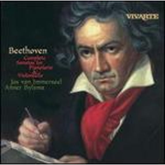 Beethoven: Complete Sonatas for Pianoforte & Violoncello (CD) by Anner Bylsma (cello), Jos van Immerseel (fortepiano)