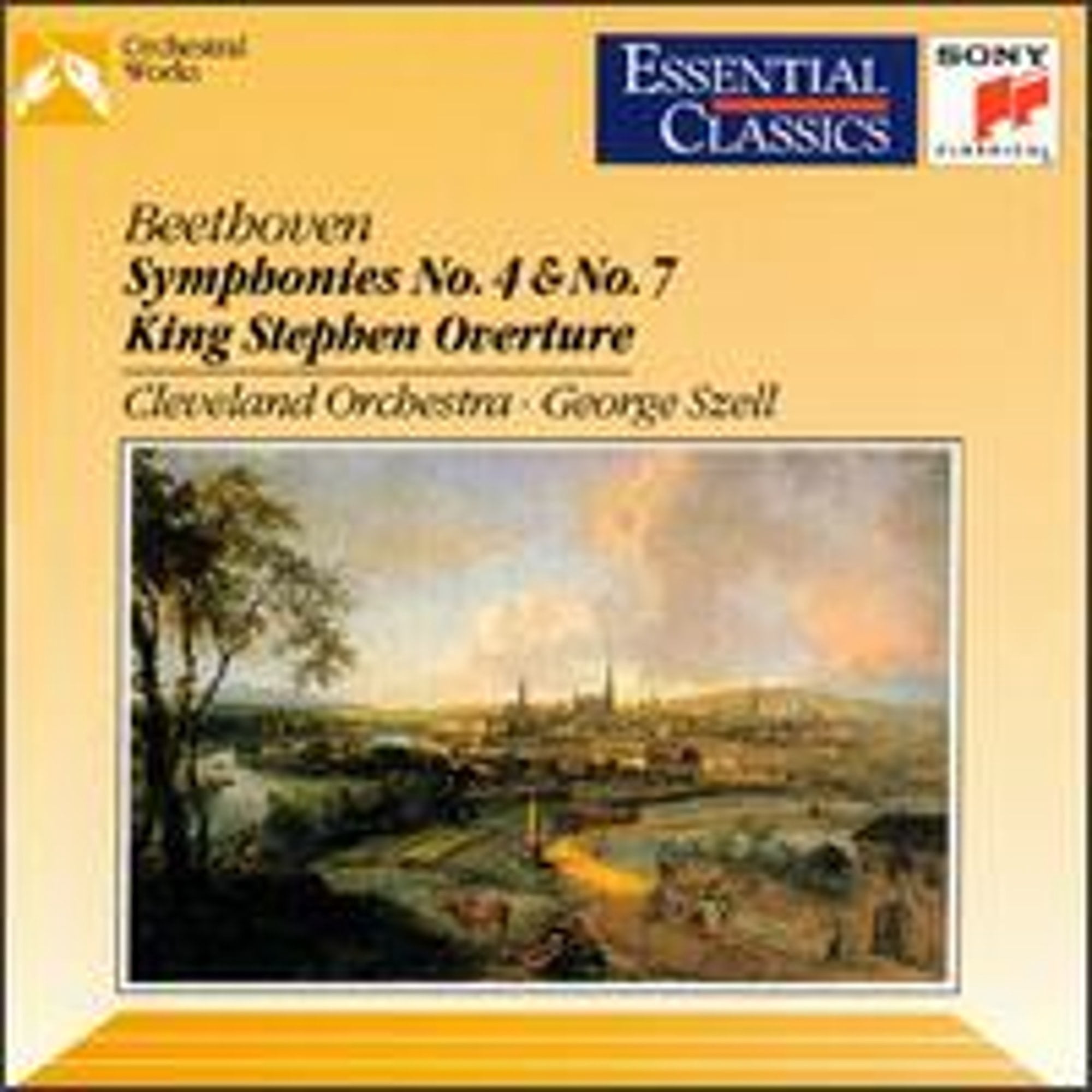 Overture Pre Rework Pre-Owned Beethoven: Symphonies Nos. 4 & 7; King Stephen Overture (CD ...